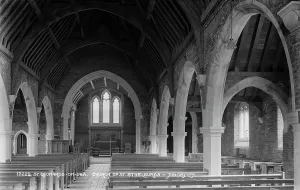 Pews Prints: Interior of the Church of St. Ethelburga
