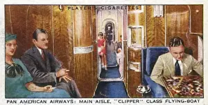 Clipper Prints: Interior of Clipper