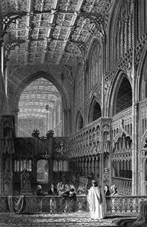Collegiate Collection: Interior, Collegiate Church, Manchester