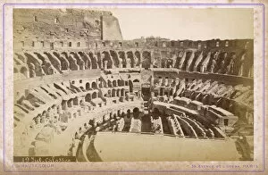 Flavian Collection: The Interior of the Colosseum, Rome, Italy