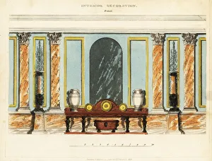 Jones And Co Prints: Interior decoration: Roman