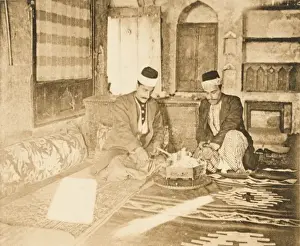 Interior in an Eastern Turkish house