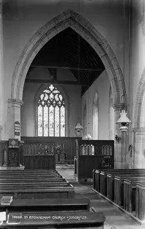 Pews Prints: Interior of Etchingham Church
