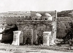 Interior of the Golden Gate, Jerusalem, Palestine (Israel)