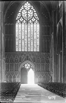 Interior of a Gothic Cathedral
