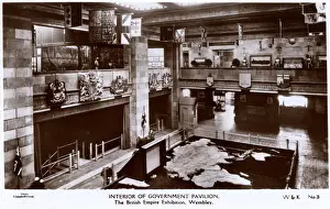 Shields Prints: Interior - Government Pavilion - British Empire Exhibition