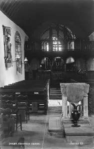 Woodwork Prints: Interior of Grampock Church