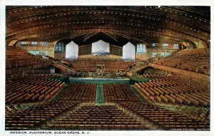 Interior of the Great Auditorium, Ocean Grove, New Jersey