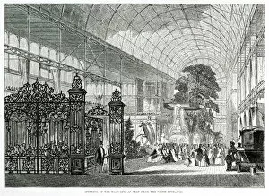 Images Dated 15th October 2018: Interior of The Great Exhibition 1851