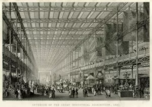 Feb18 Gallery: Interior of the Great Industrial Exhibition 1851