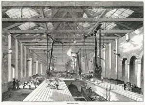 Images Dated 3rd December 2020: The interior of Great Northern Railway (GNR) was a British railway company incorporated