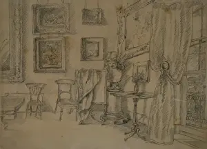 Interior at Greville Place, Kilburn, north west London