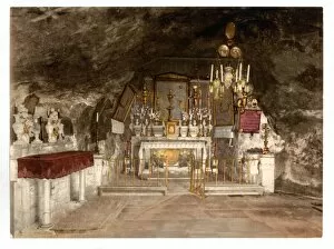 Agony Collection: Interior of the Grotto of the Agony, Jerusalem, Holy Land