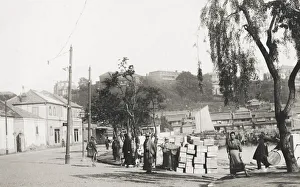 Interior harbour, Yokohama, c. 1910, Japan