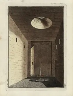 Robertvonspalart Prints: Interior of Hebrew summer apartment