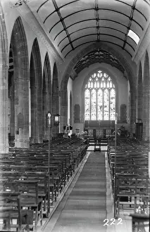 Spirituality Prints: Interior of a Historic Church