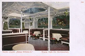 Highly Prints: Interior of The Kaiser Wilhelm II ocean liner (2 / 4)
