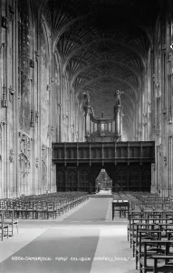 Majestic Prints: Interior of King's College Chapel