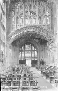 Carvings Prints: Interior of the Lady Chapel, Gloucester Cathedral
