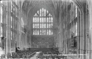 Vaulted Prints: Interior of the Lady Chapel, Gloucester Cathedral