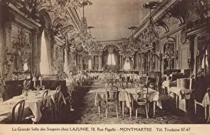 Interior of LaJunie Restaurant / Cabaret