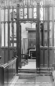 Candles Prints: Interior of the Lesser Lady Chapel