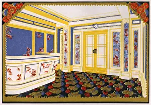 Interior of the May Fair Hotel