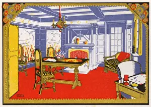 Interior of the May Fair Hotel
