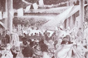 Moulin Prints: Interior of the Moulin Rouge, Paris