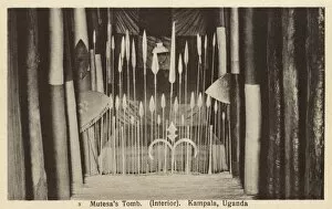 Interior of Muteesas Tomb - Kampala, Uganda
