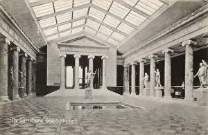 Danish Prints: Interior, Ny Carlsberg Glyptotek, Copenhagen, Denmark