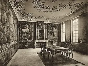 Tapestries Prints: Interior, Palace of Ansembourg, Liege, Belgium