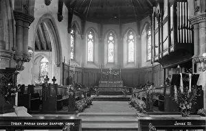 Seaford Prints: Interior of the Parish Church Choir