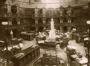 Libraries Gallery: Interior, Parliament Library, Ottawa, Ontario, Canada
