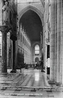Grandeur Prints: Interior of Peterborough Cathedral