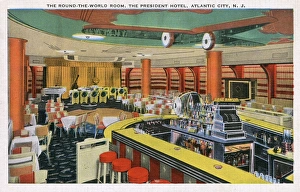 Interior, President Hotel, Atlantic City, New Jersey, USA Interior, President Hotel, Atlantic City, New Jersey, USA