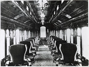 Images Dated 1st November 2019: Interior, Pullman Midland Drawing Room Car
