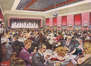Images Dated 11th June 2015: The interior of the Resi Ballhaus, Berlin, 1930s