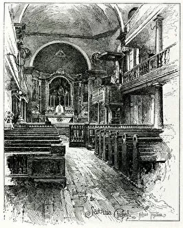 Interior of the Sardinian Chapel 1897