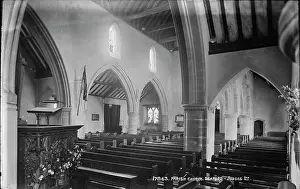 Seaford Prints: Interior of Seaford Parish Church