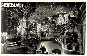 Paris Gallery: The interior of Sheherazade nightclub in Paris