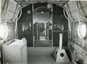 Hatch Prints: Interior of the Short S14 Sarafand, S1589, looking forw?