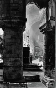 Grandeur Prints: Interior of St. Bartholomew the Great, Smithfield