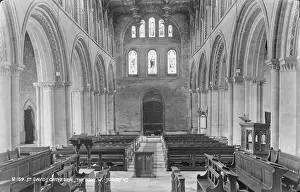 Nave Prints: Interior of St David's Cathedral