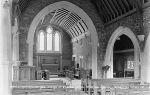 Pews Prints: Interior of St. Ethelburga Church