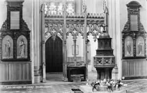 Font Prints: Interior of St. Giles Church, Cripplegate