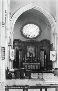 Churchs Prints: Interior of St. Giles Cripplegate
