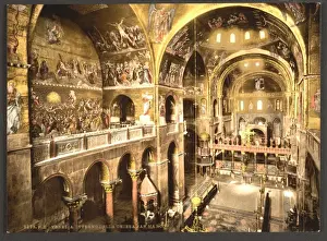 Interior of St. Marks, Venice, Italy