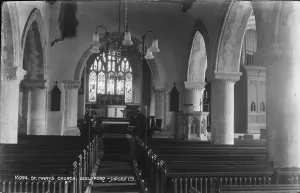Guildford Prints: Interior of St. Mary's Church