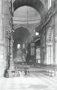 Showcases Prints: Interior of St. Paul's Cathedral